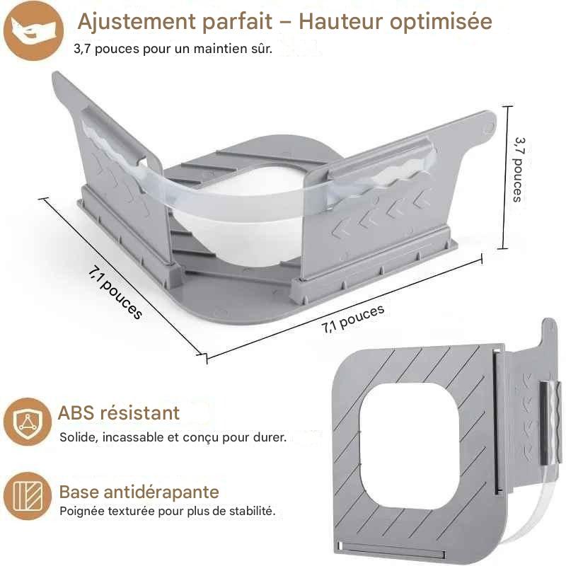 Lot de 4 supports de drap de lit