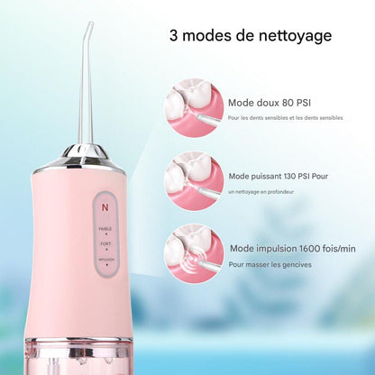 Nettoyeur dentaire à eau portable