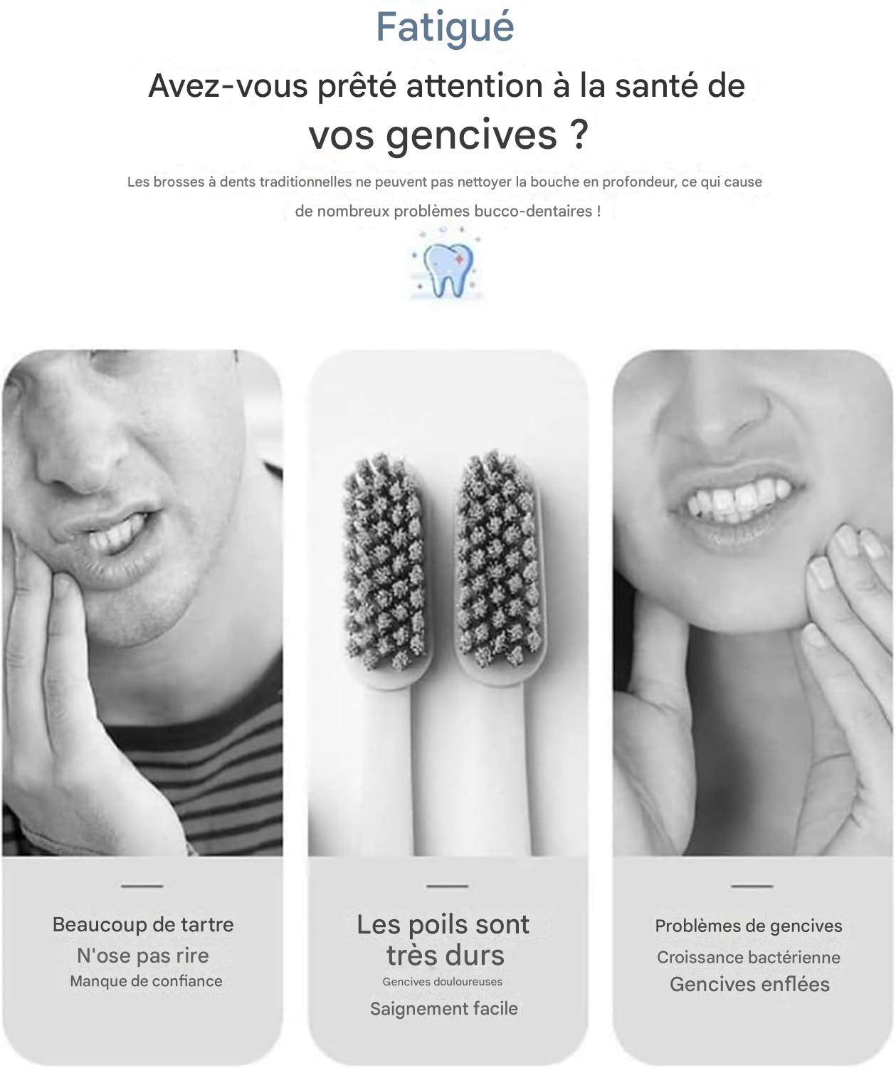 Nettoyeur dentaire à eau portable